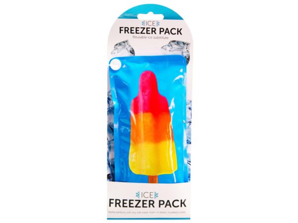 Case of 12 - Asst. Popsicle Theme Ice Freezer Pack