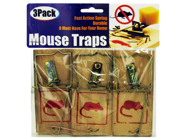 Case of 24 - Mouse Traps Set