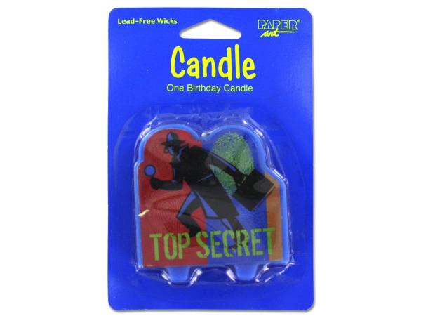 Case of 24 - Top Secret Birthday Candle