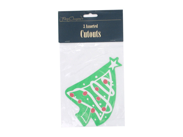 Case of 24 - Christmas Tree Cut-Outs