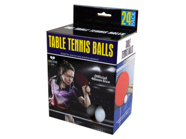 Case of 6 - 24 Pack Table Tennis Balls