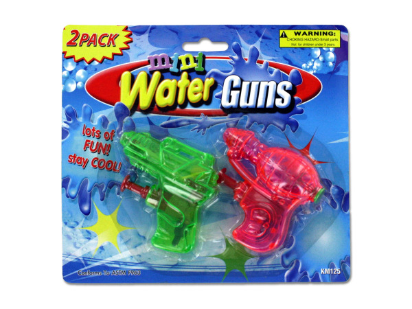 Case of 24 - Mini Water Guns