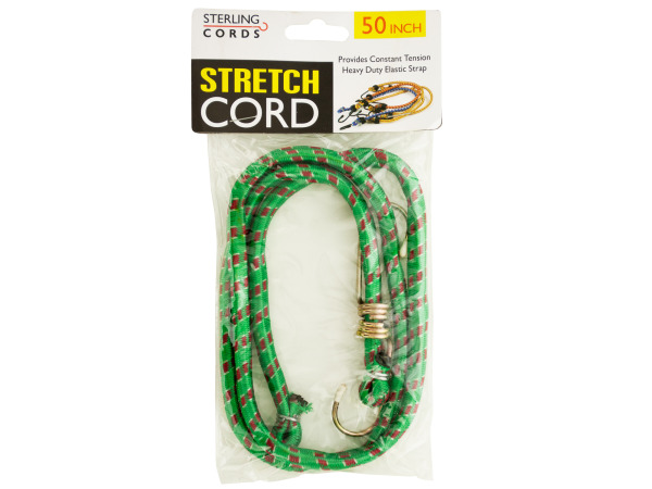 Case of 24 - Heavy Duty Stretch Cord