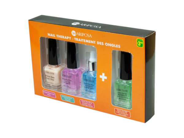 Case of 12 - 4PC Nail Therapy Kit