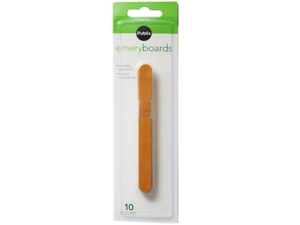 Case of 24 - 10 Pack 4.5" Emery Boards