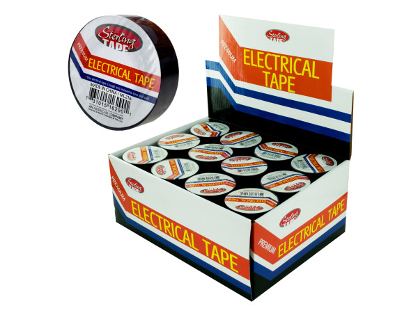 Case of 72 - Electrical Tape Countertop Display