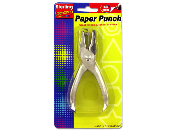 Case of 24 - Single Hole Paper Punch