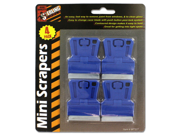 Case of 24 - Mini Scrapers