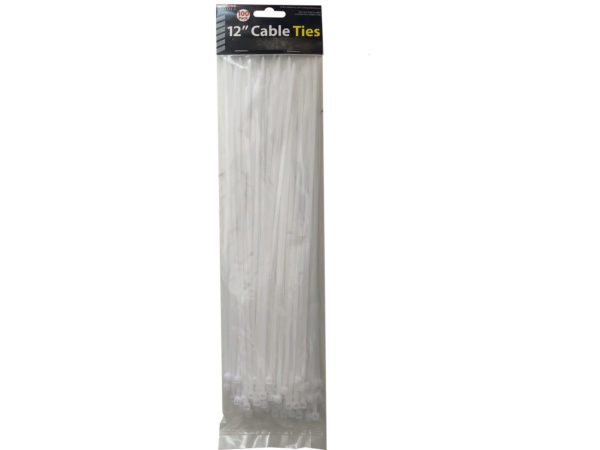 Case of 10 - 100 Piece 12" Cable Ties