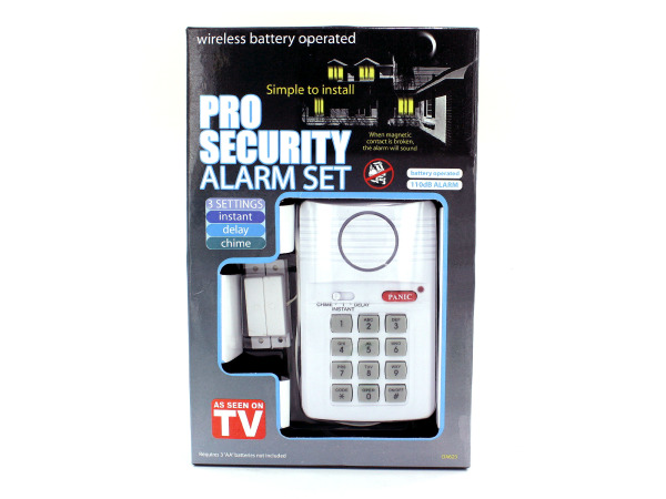 Case of 1 - Secure Pro Keypad Alarm System