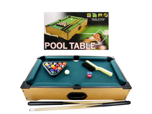 Case of 1 - Tabletop Pool Table