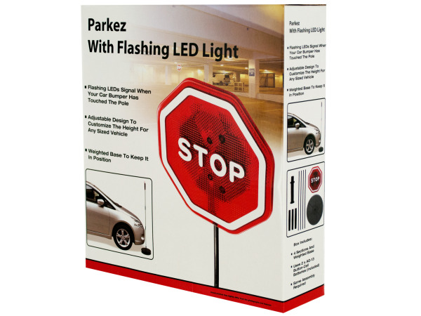 Case of 1 - Flashing LED Light Parking Safety Sensor