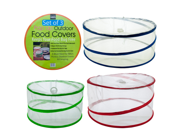 Case of 1 - Pop-Up Outdoor Food Protector Covers