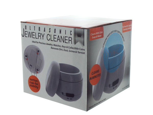 Case of 1 - Ultrasonic Jewelry Cleaner