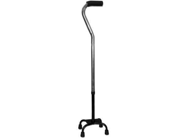 Case of 1 - Heavy Duty Adjustable Walking Crutch Aid