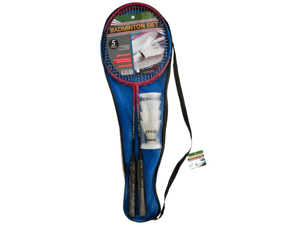 Case of 4 - Badminton Set with Carry Bag