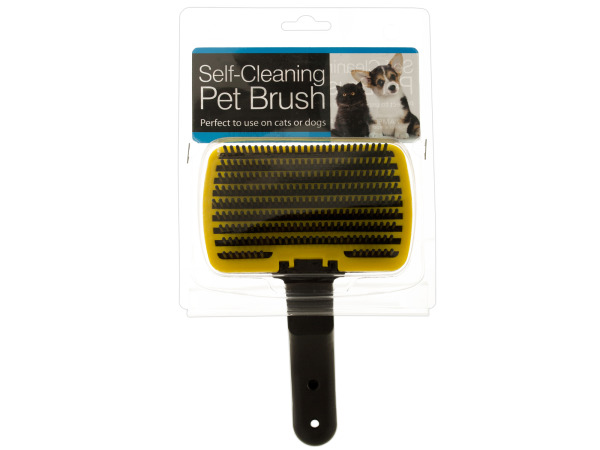 Case of 4 - Self-Cleaning Pet Brush