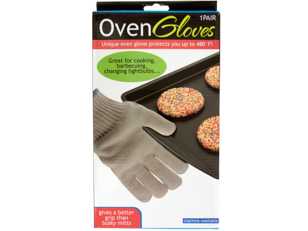 Case of 5 - Heat Resistant Oven Gloves