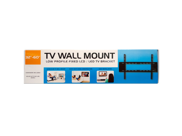 Case of 1 - Large Low Profile TV Wall Mount