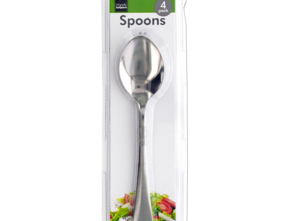 Case of 10 - Metal Dining Spoons Set