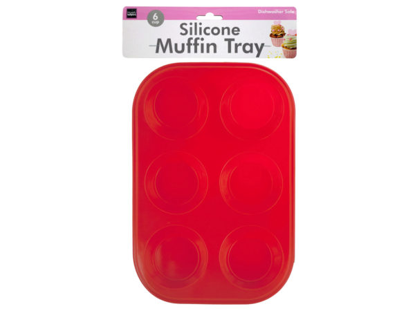 Case of 6 - Silicone Muffin Tray