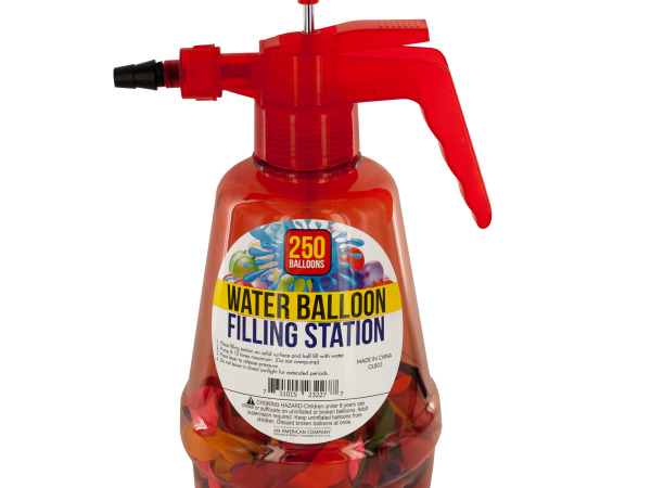 Case of 2 - Water Balloon Filling Station with Balloons