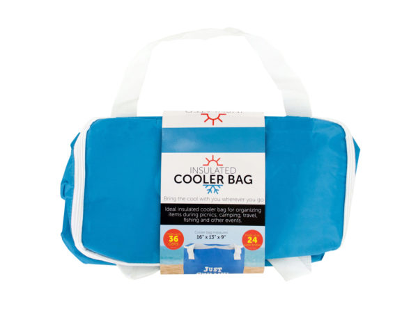 Case of 4 - Just Chillin' Insulated Cooler Tote Bag
