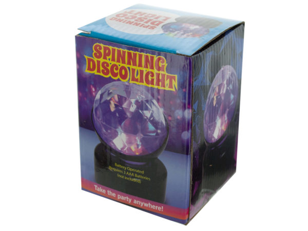 Case of 4 - Spinning Disco Party Light