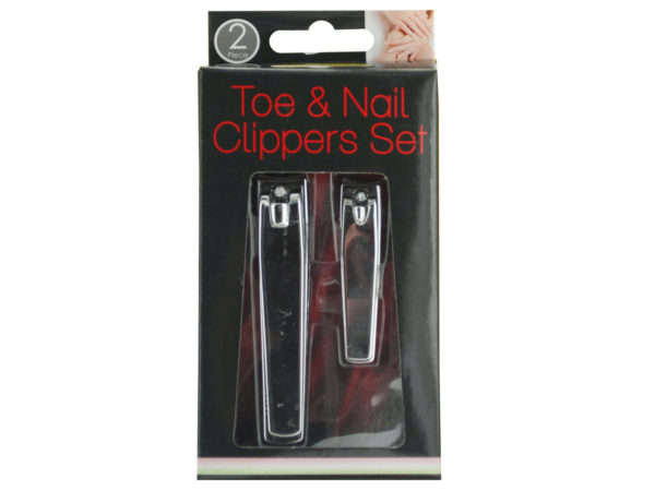 Case of 6 - Toe & Nail Clippers Set