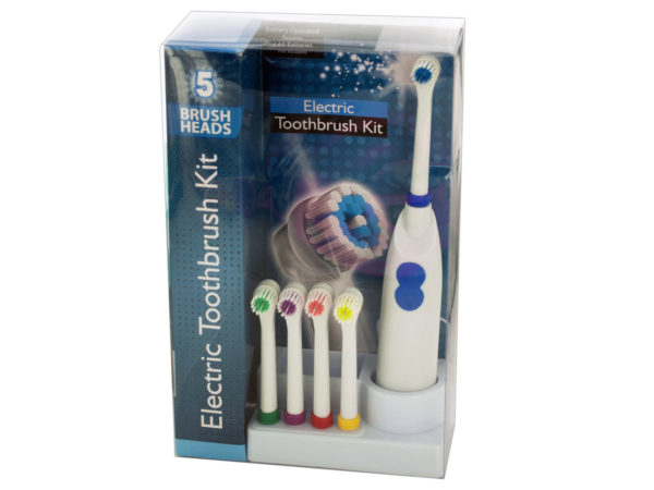 Case of 2 - Electric Toothbrush Set