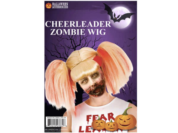 Case of 3 - Zombie Cheerleader Wig